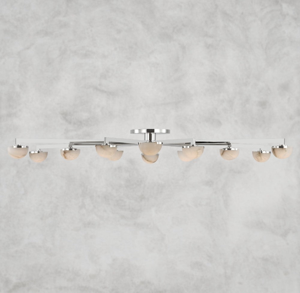 Pedra Staggered Arm Flush Mount 36", 48", 60"